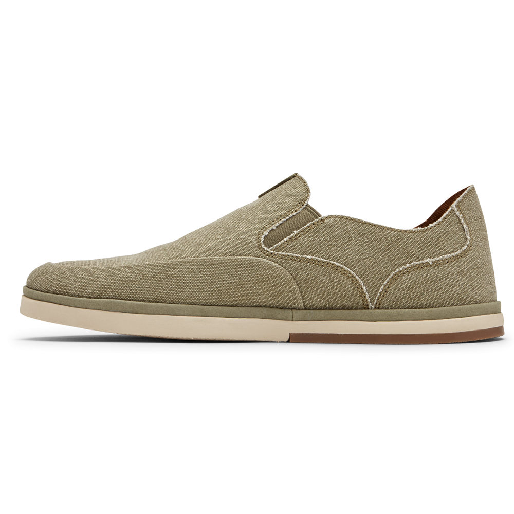 Rockport Singapore Mens Slip-On - Austyn Olive - QC2850439